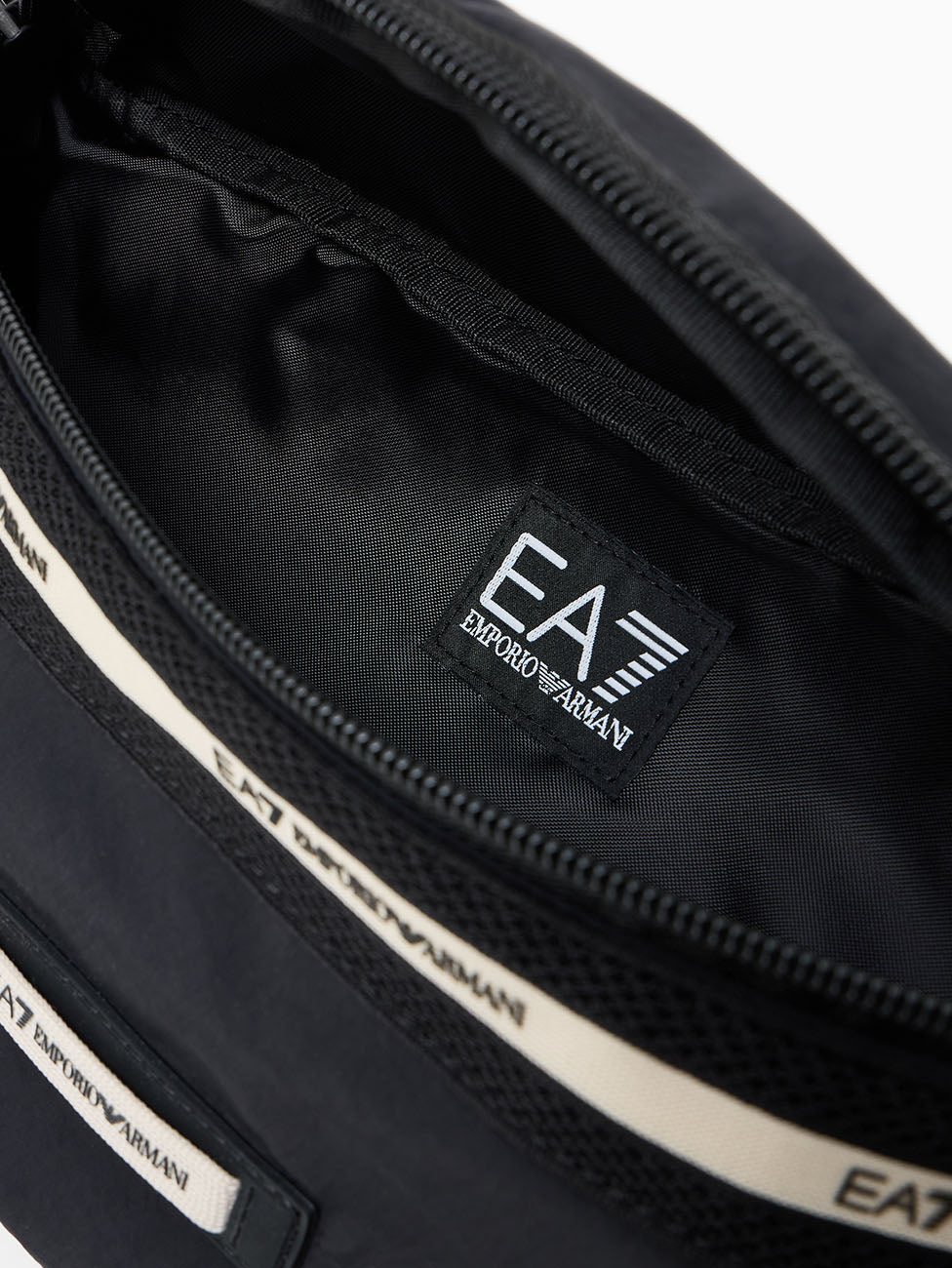 EA7 Train Logo Series Nylon Waist Bag