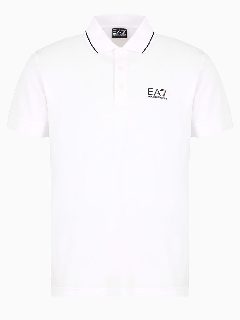 EA7 Core Identity Stretch-Cotton Polo Shirt