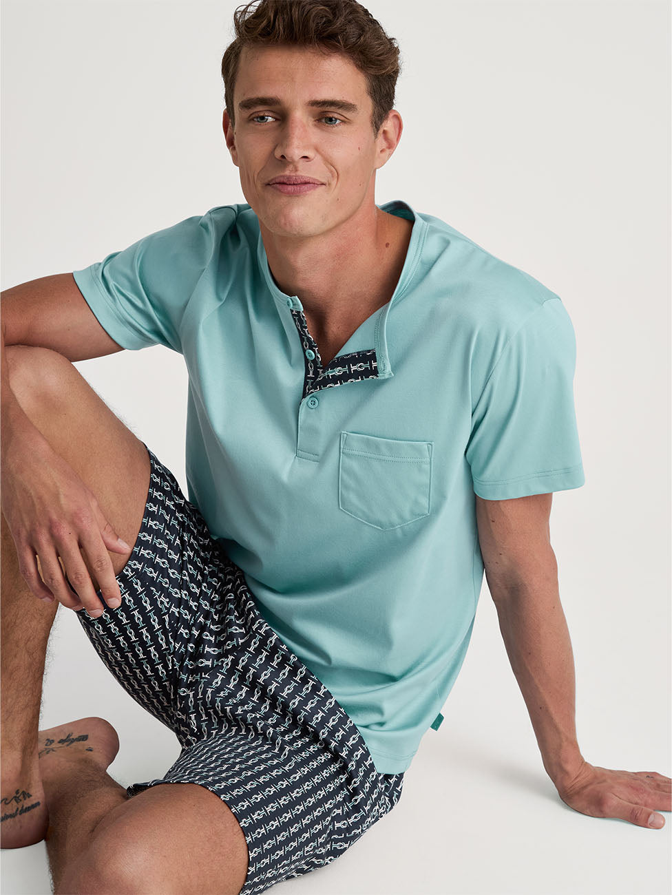 Calida Relax Selected 2  Short Pyjamas