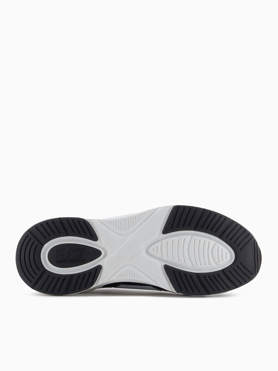 EA7 Black & White Infinity Cage Sneakers