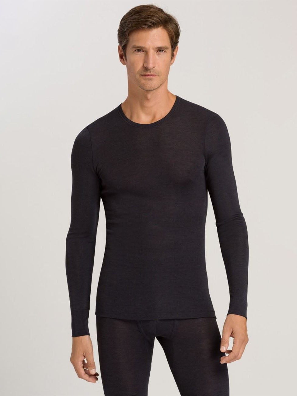 Hanro Woolen Silk Long Sleeve Shirt