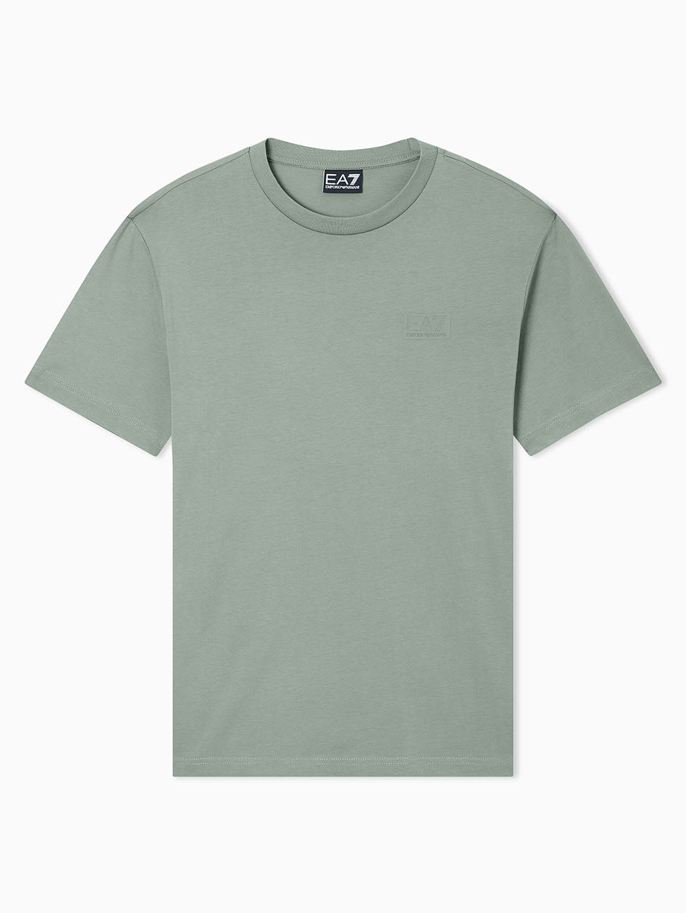 EA7 Train Logo Series Cotton T-shirt