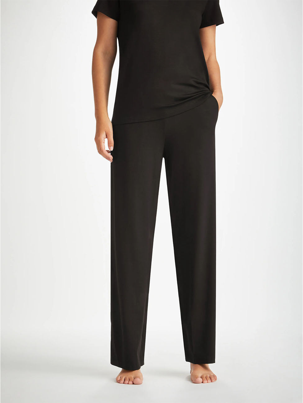 Derek Rose Basel 1 Ladies Trouser