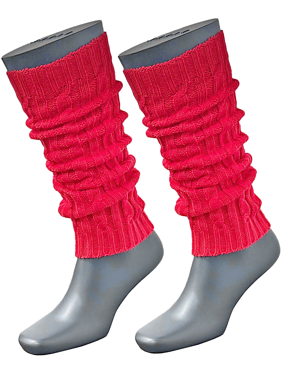 Socks Women Legwarmers (Red)