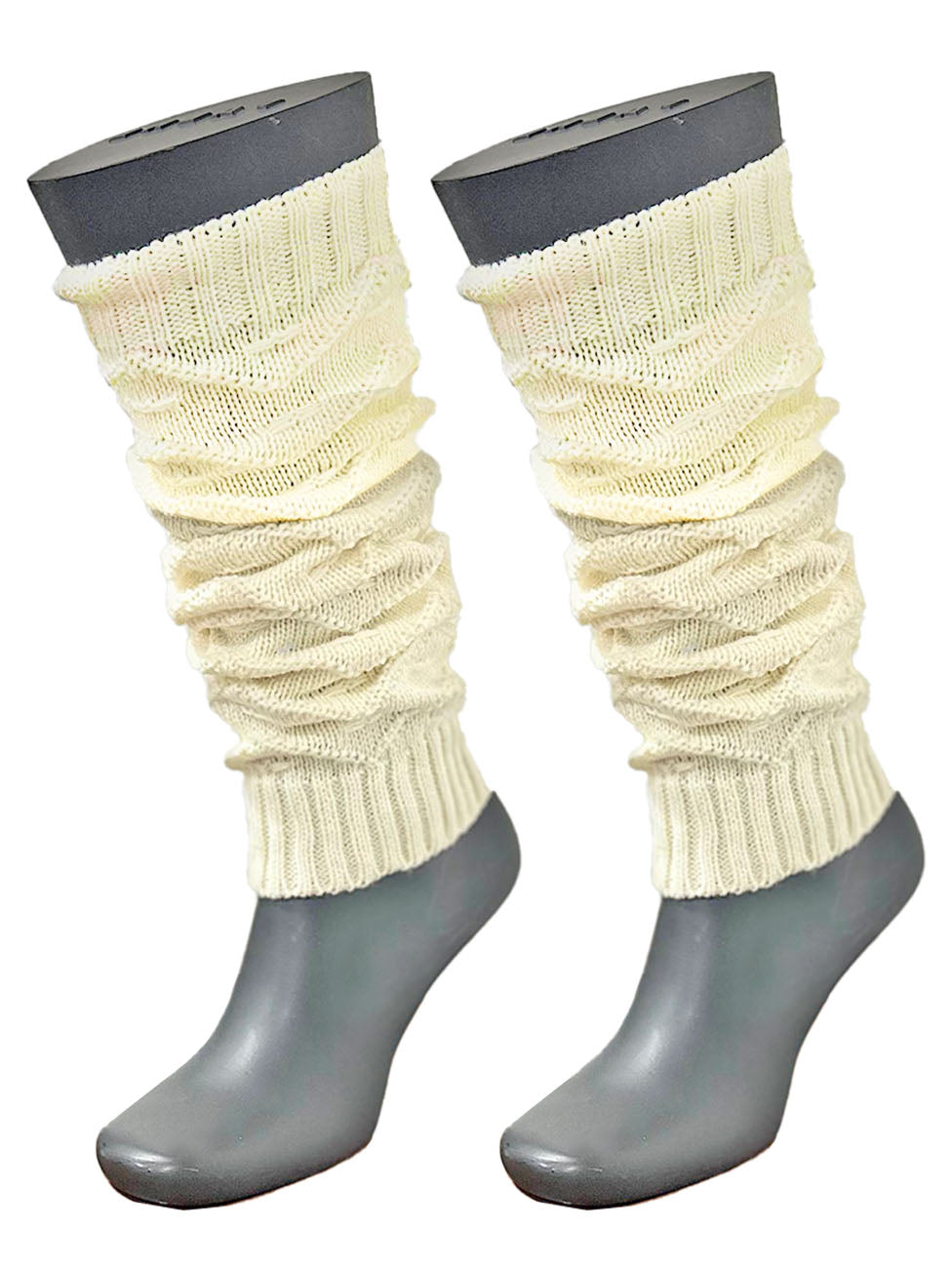 Socks Women Legwarmers (Creme)