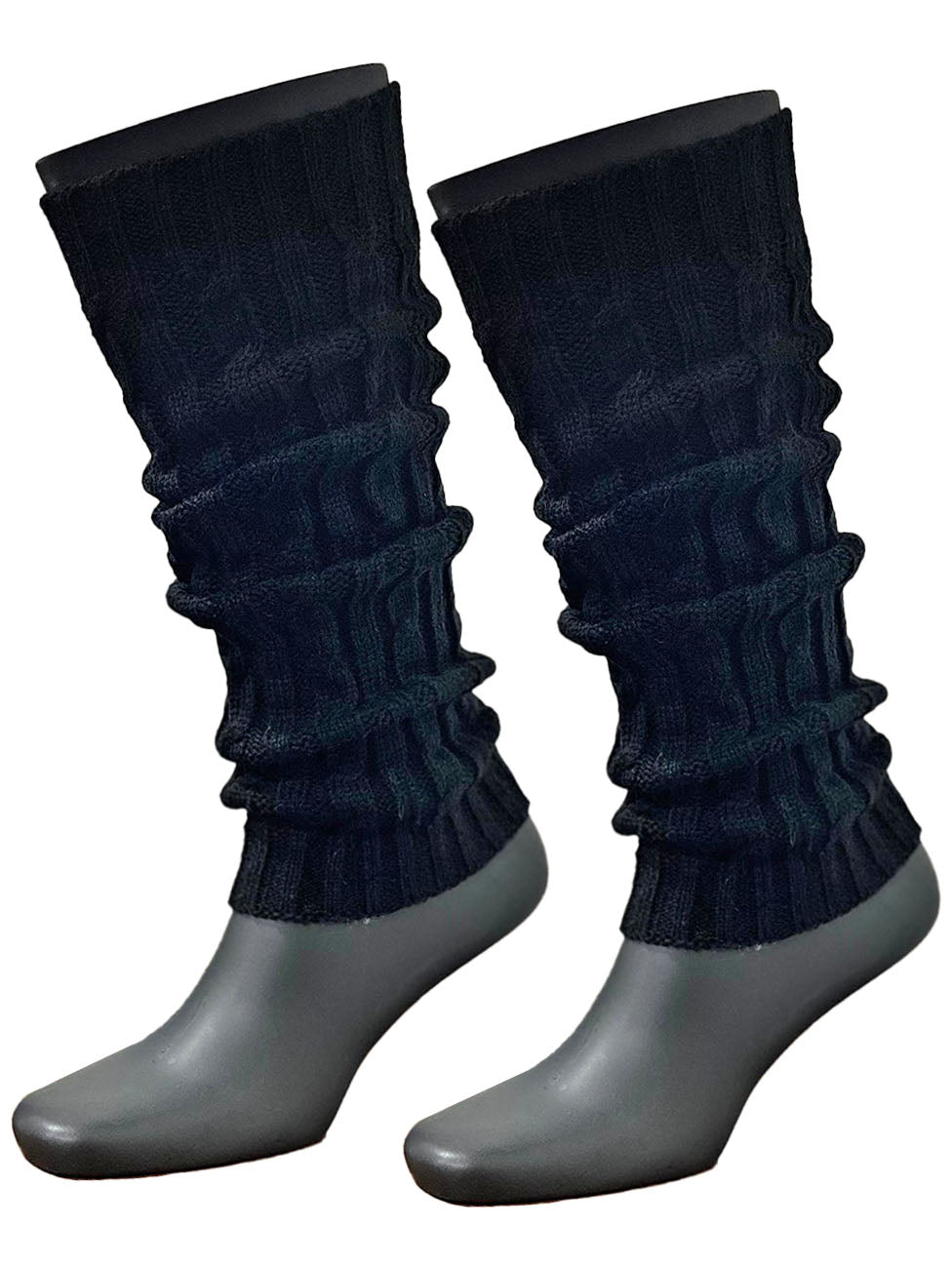 Socks Women Legwarmers (Black)