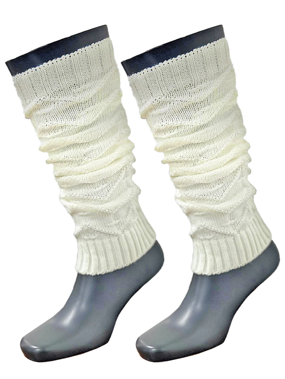 Socks Women Legwarmers (Off-White)