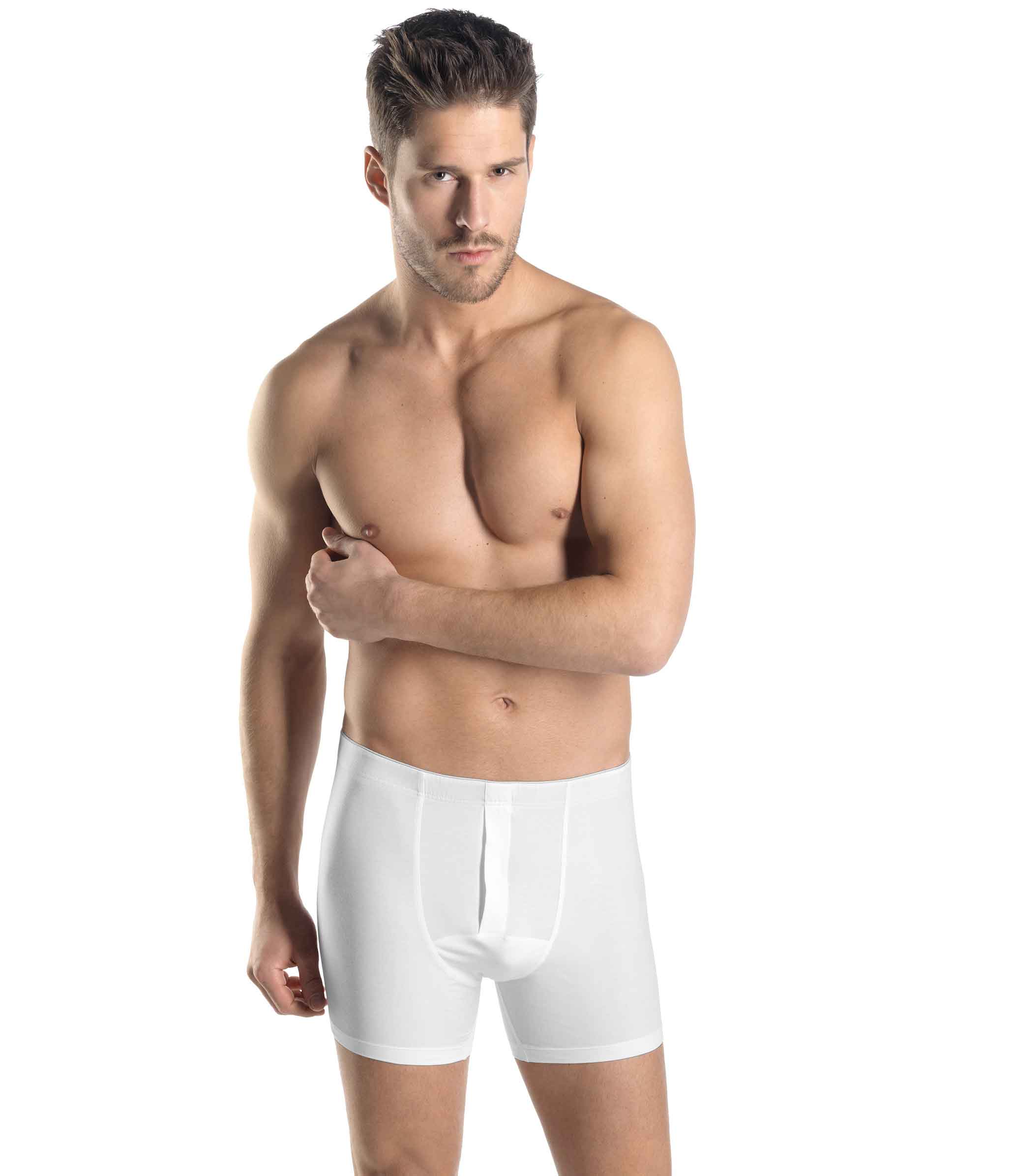 Cotton Sensation Boxer with Button Fly by Hanro